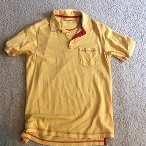Johnston&Murphy yellow polo